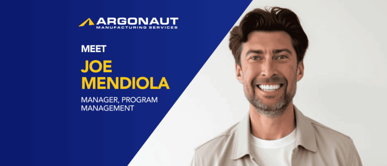 Joe Mendiola - Argonaut Manufacturing Services